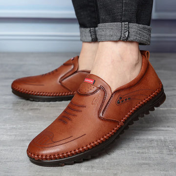 Men's Slip On Casual Loafers - Orthopedic Sole
