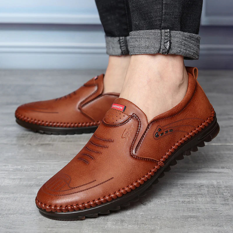 Men's Slip On Casual Loafers - Orthopedic Sole