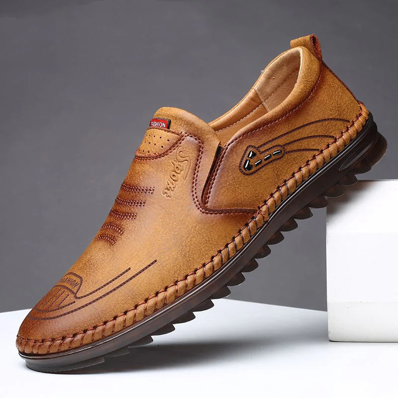 Men's Slip On Casual Loafers - Orthopedic Sole
