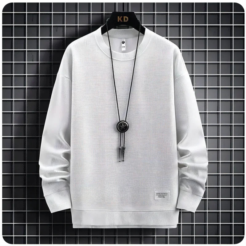 Men's Two Piece Set - Crew Neck Jumper and Jogger Pants