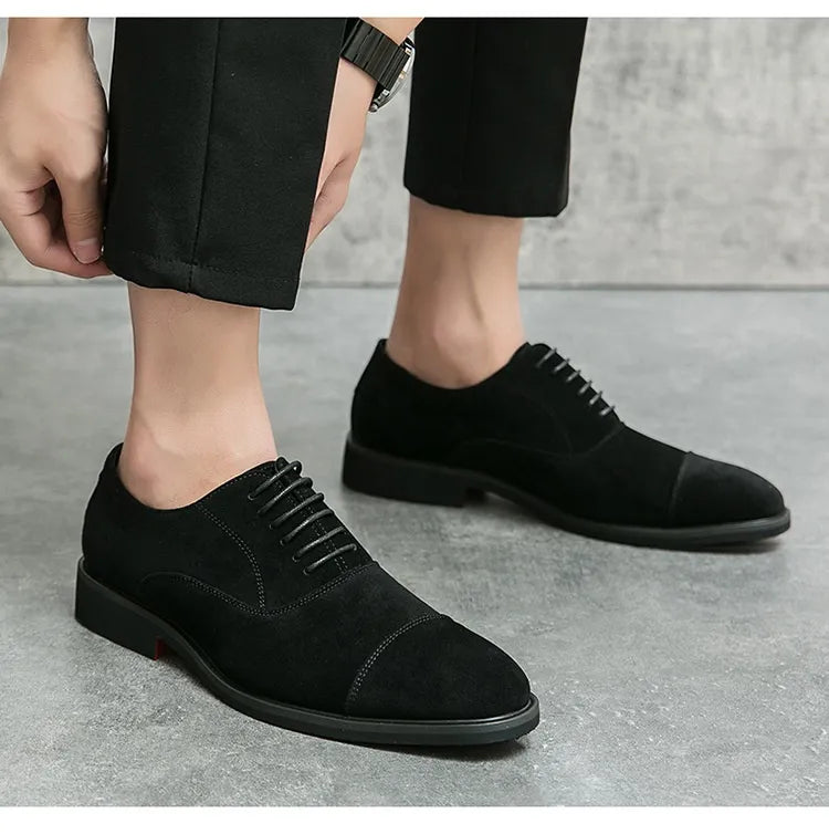 Men’s Oxford Dress Shoes – Classic Lace-Up Formal Silhouette