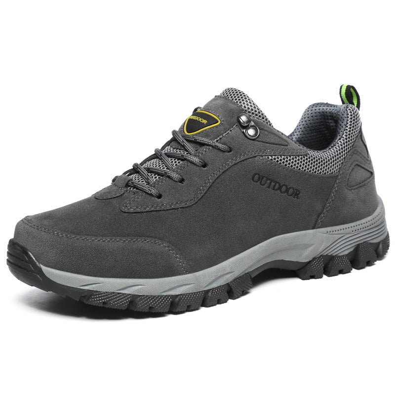 Men's Lace Up Hiking Boots - Outdoor Trail Shoes