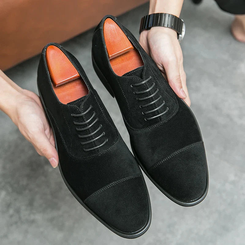 Men’s Oxford Dress Shoes – Classic Lace-Up Formal Silhouette