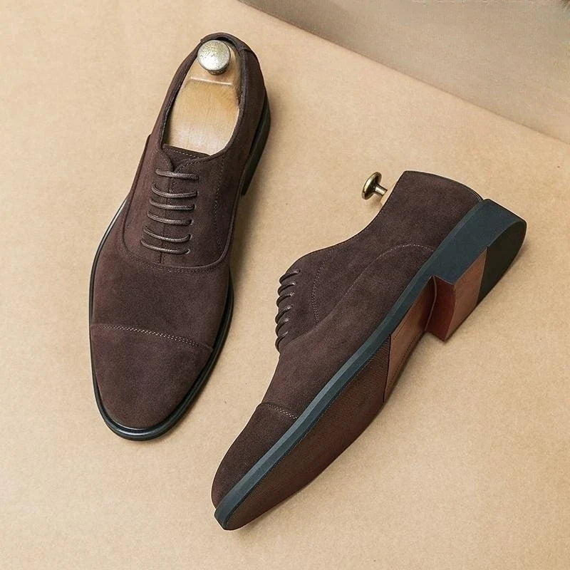 Men’s Oxford Dress Shoes – Classic Lace-Up Formal Silhouette