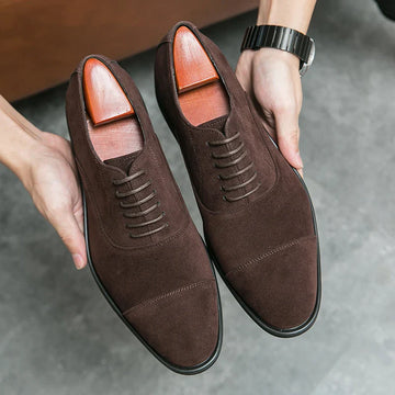 Men’s Oxford Dress Shoes – Classic Lace-Up Formal Silhouette