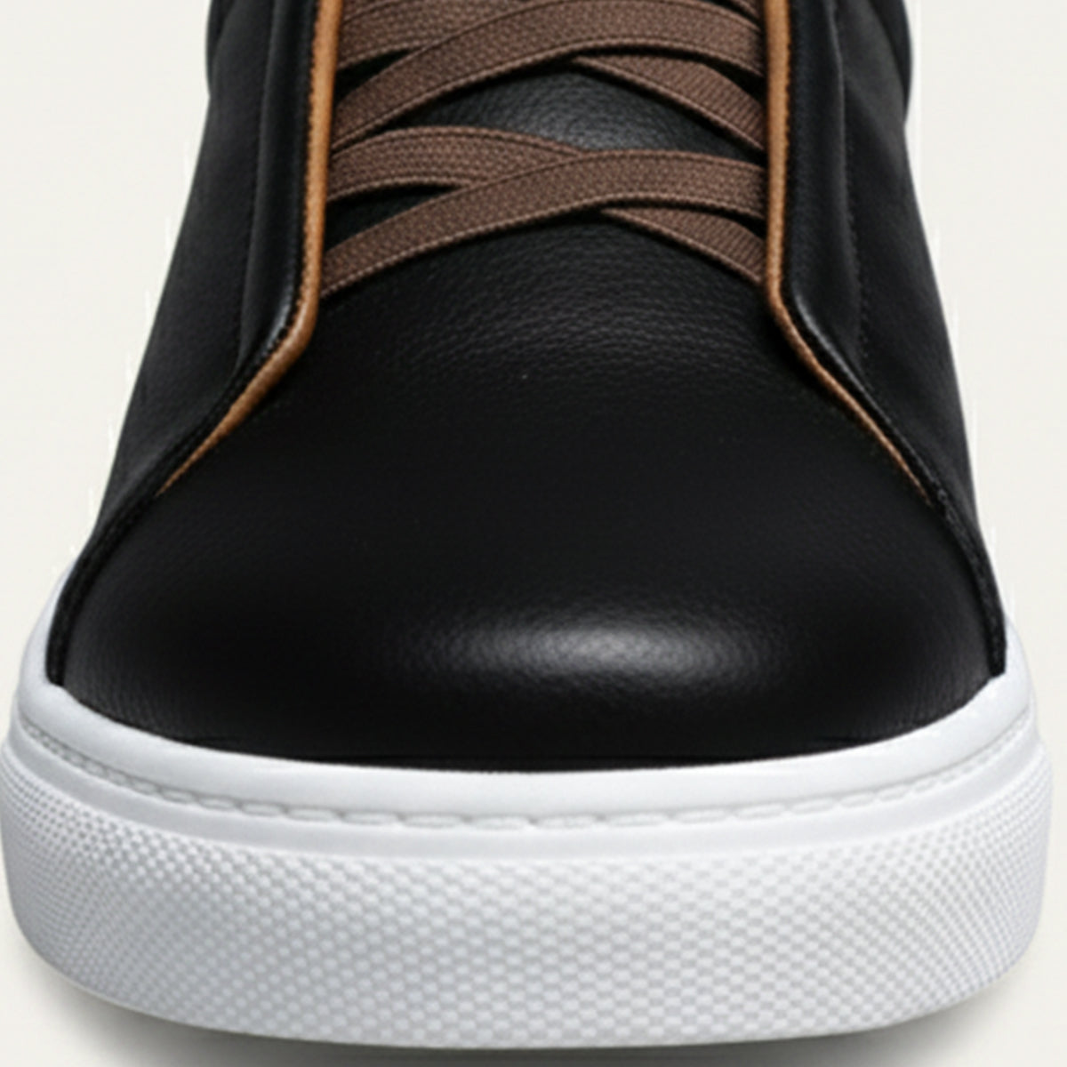 Men's Slip-On Low-Top Sneakers with Elastic Panels