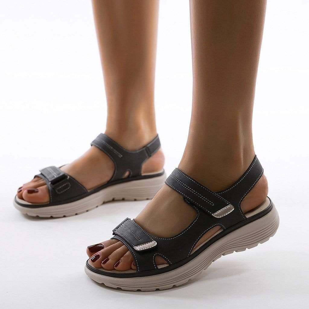 Women's Orthopedic Adjustable Strap Platform Walking Sandals